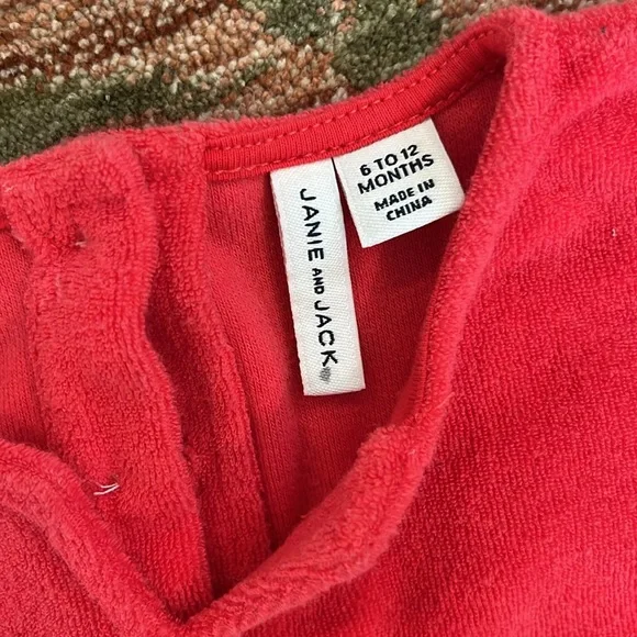 Janie & Jack terry cloth top - Picture 3 of 3